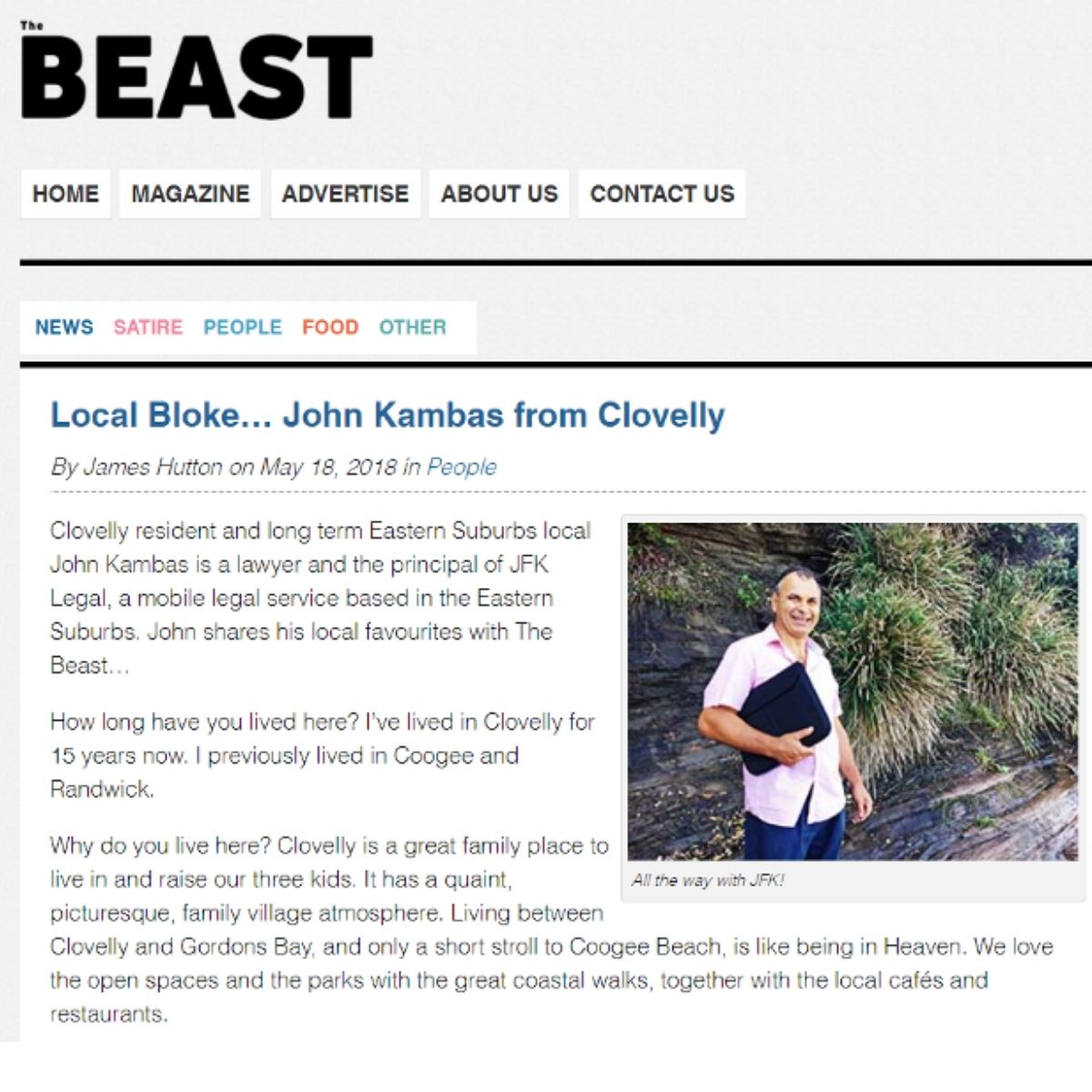 The Beast JFK Legal